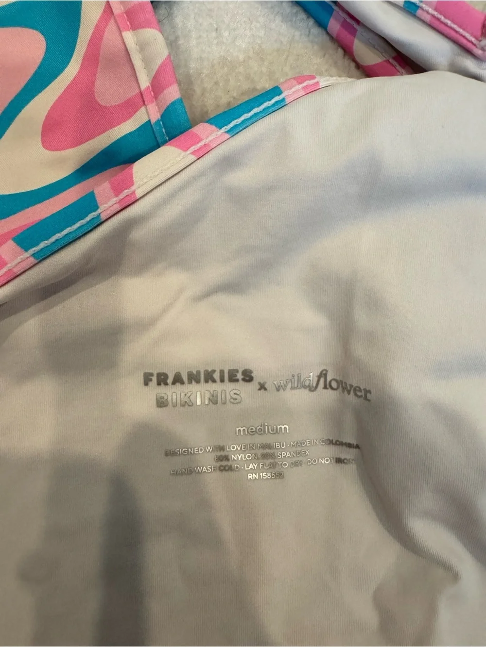 Frankie's Bikinis Syd One Shoulder Bikini Top & Bottom - Sister Swirl Print